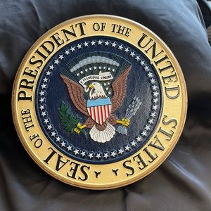 Wooden Seal of the President of the United States